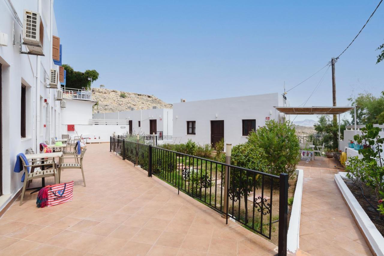 Aphrodite White Studios Lindos Bagian luar foto