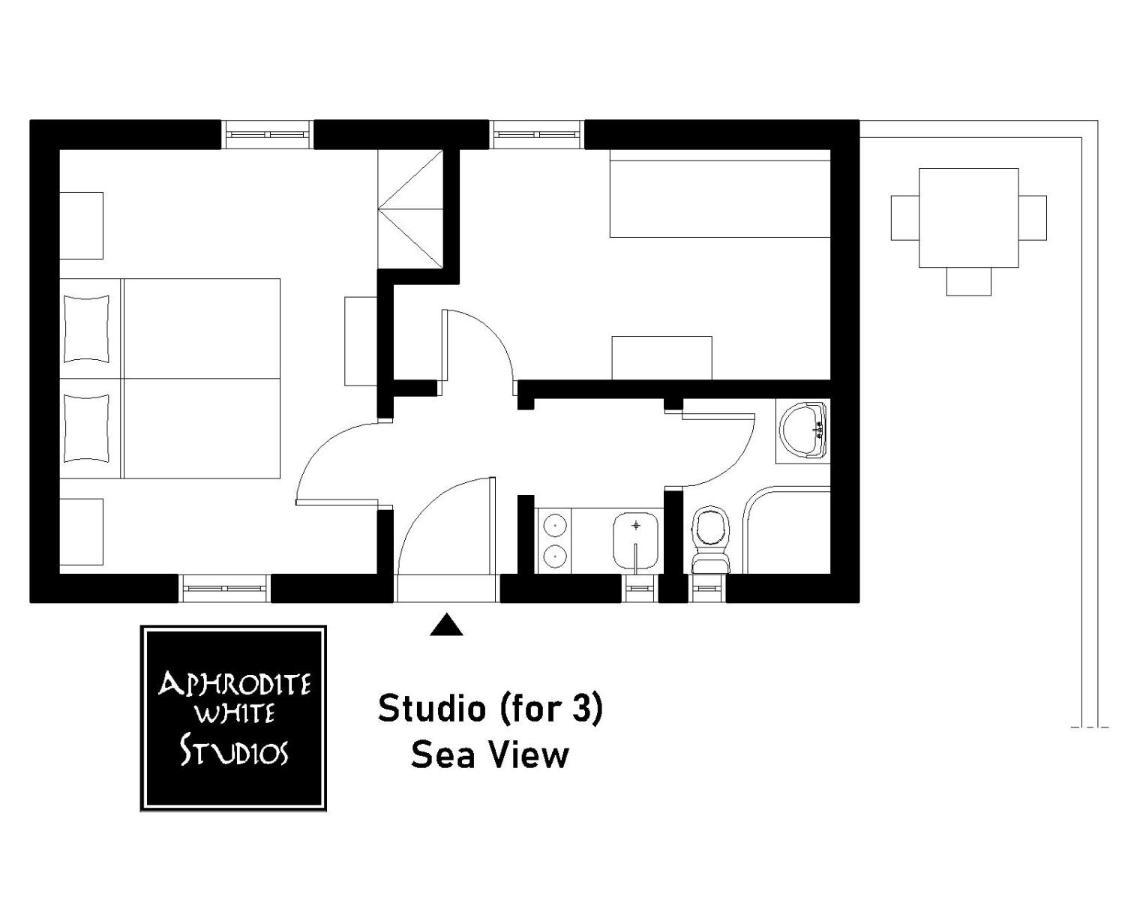 Aphrodite White Studios Lindos Bagian luar foto