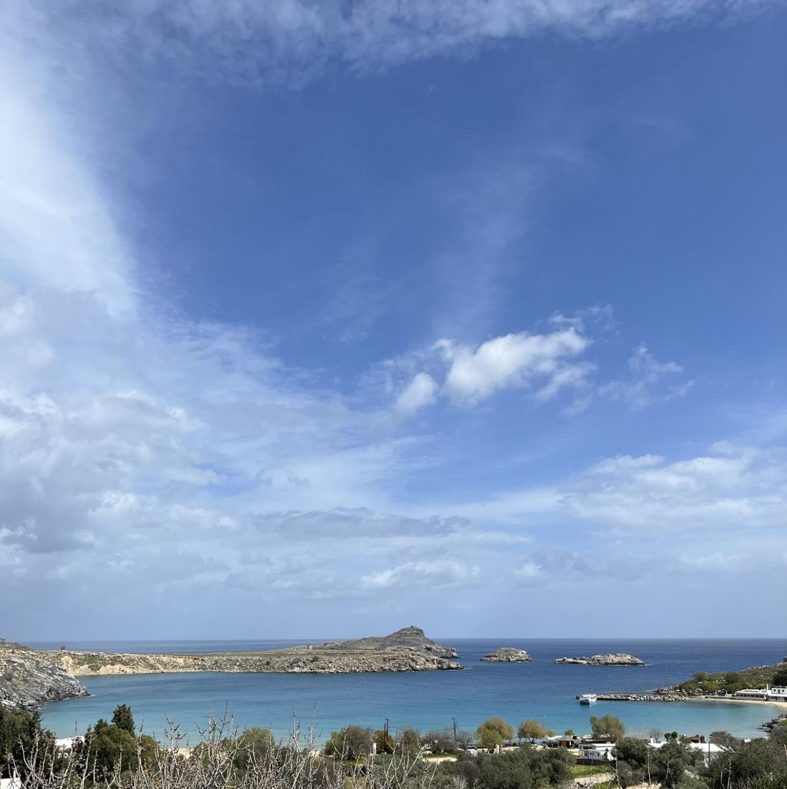Aphrodite White Studios Lindos Bagian luar foto