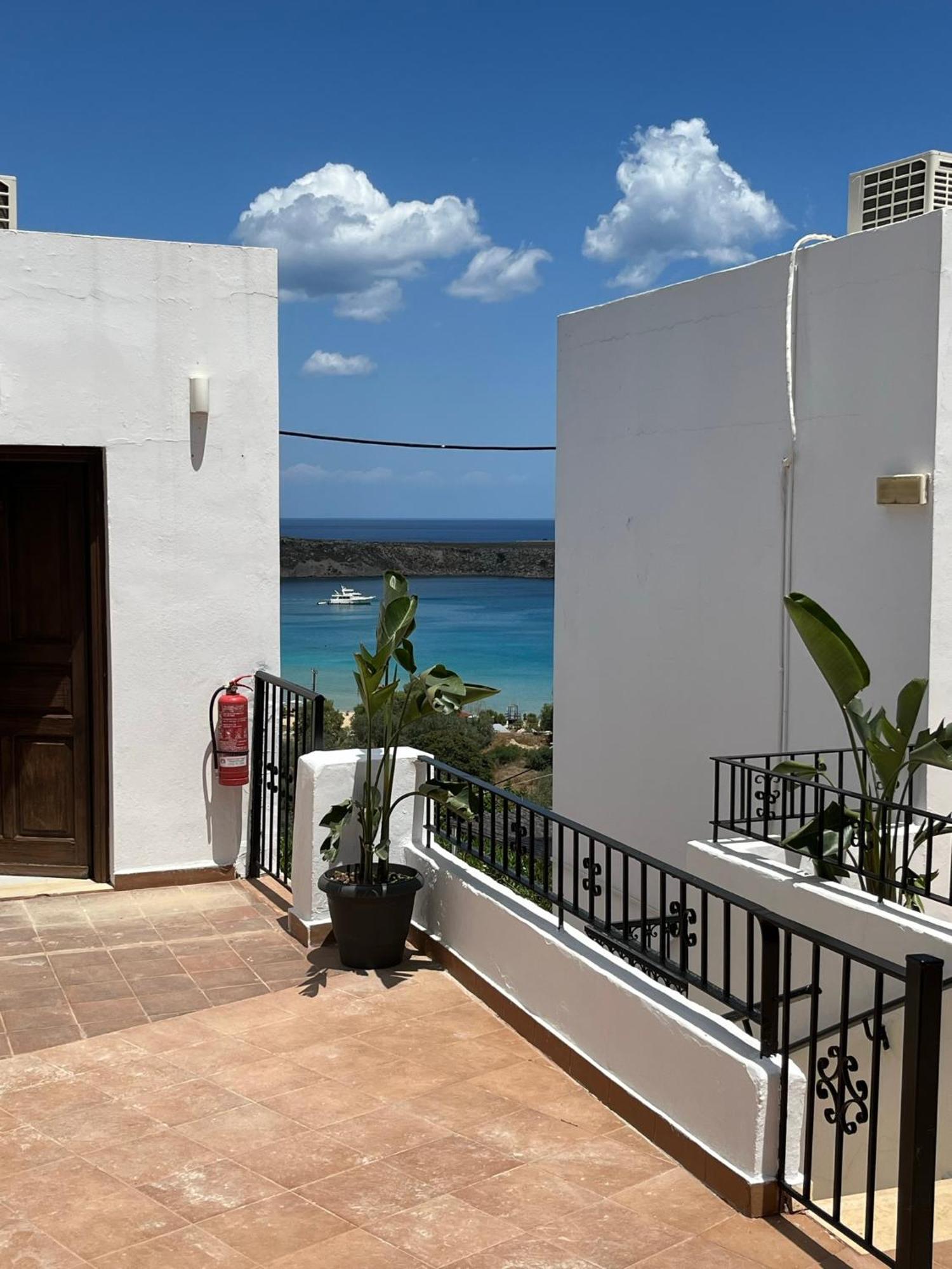 Aphrodite White Studios Lindos Bagian luar foto