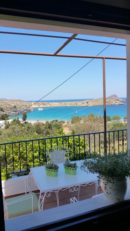 Aphrodite White Studios Lindos Bagian luar foto